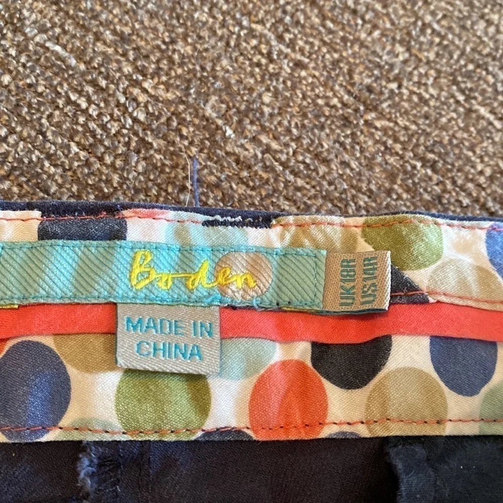 Boden womens pants; size 14r